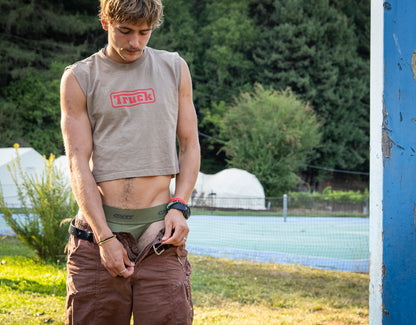 "Vintage-Fit" CROP TOP tank